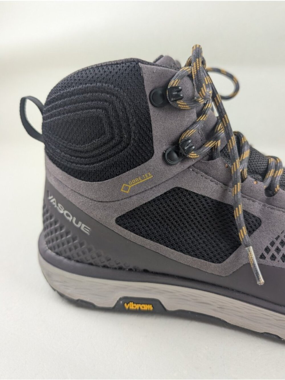 Vasque Breeze LT GTX Hiking Boot Mens 11 Gray Gore Tex Waterproof Vibram Outdoor - Picture 10 of 16